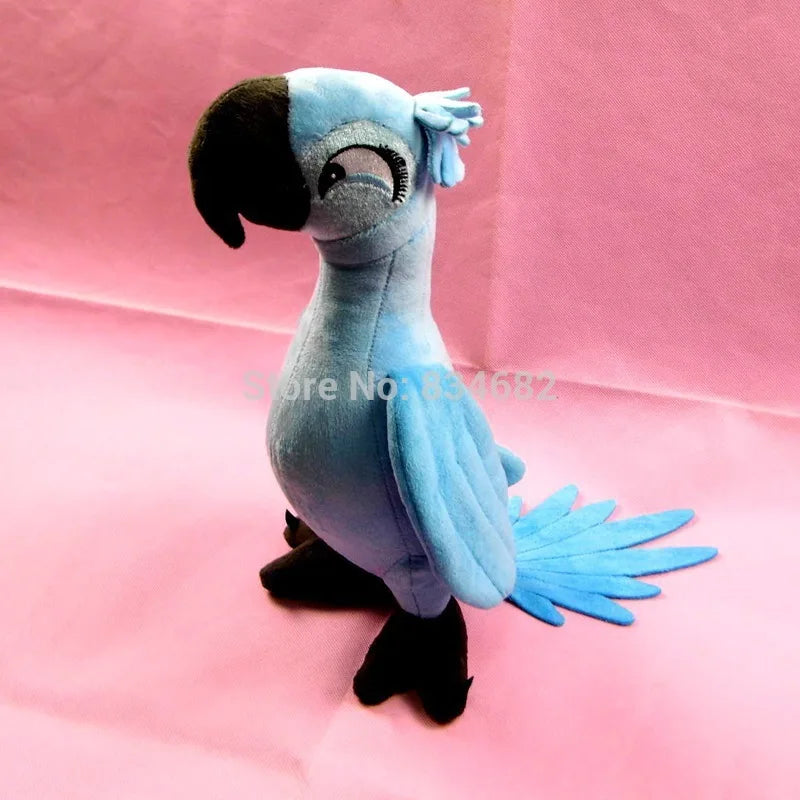 J.G Chen 2pcs/lot 30CM New Rio 2 Movie Cartoon Plush Toys Blue Parrot Blu & Jewel Bird Dolls Christmas Gifts For Kids Plush Toy - Eloy Royal