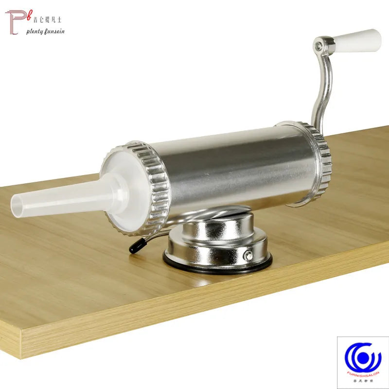 Casings Kitchenware Manual Stuffers Horizontal Ciq Pf2019032 Metal Meat Poultry Tools Burger Press Limited - Eloy Royal