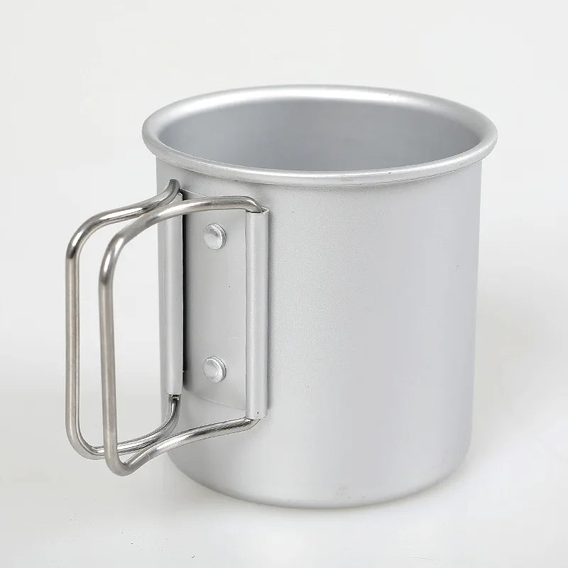 300ML Camping Mug Cup Tourist Tableware Picnic Utensils Outdoor Kitchen Equipment Travel Cooking Set Cookware Hiking SL