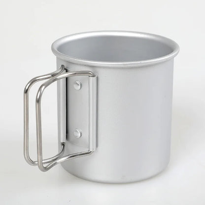 300ML Camping Mug Cup Tourist Tableware Picnic Utensils Outdoor Kitchen Equipment Travel Cooking Set Cookware Hiking SL