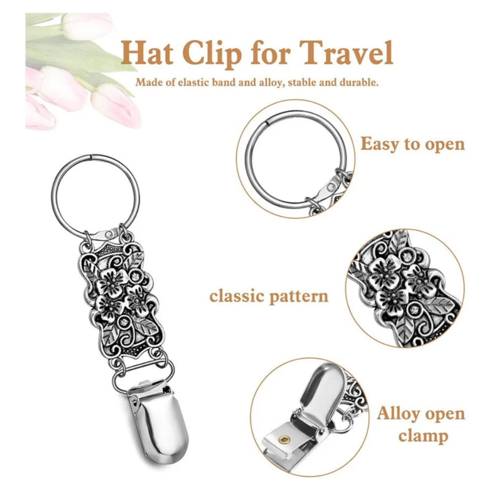 Hat Clip On Bag For Travel Hat Holder Outdoor Hat Keeper Clip Camping Hiking Multifunctional Backpack Duck Clip For Adult Kids - Eloy Royal