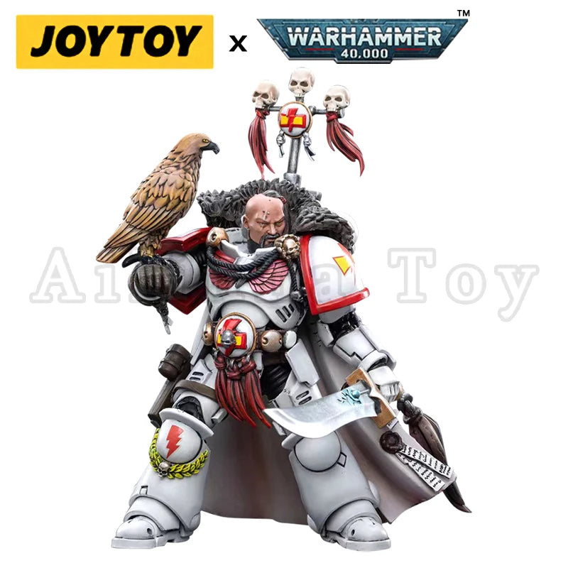 JOYTOY 1/18 Action Figure White Scars Intercessors And Bike Anime Collection Military Model Free Shipping - Eloy Royal