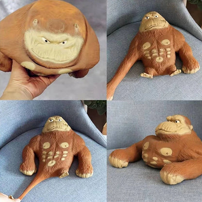 One Piece Discount Big Giant Antistress Orangutan Decompression Tricky Toy  Monkey Funny Gorilla Chimpanzee Squeeze Toys