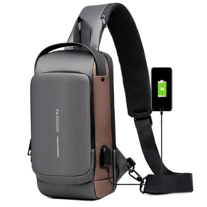 Shoulder bag with USB charging - Eloy Royal