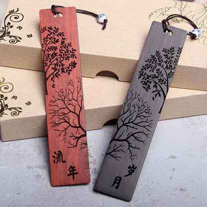 Chinese Style Wooden Bookmark - Eloy Royal