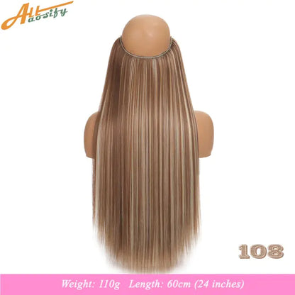 Synthetic No Clip Artificial Hair - Eloy Royal