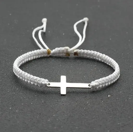 Rope Cross Bracelet - Eloy Royal