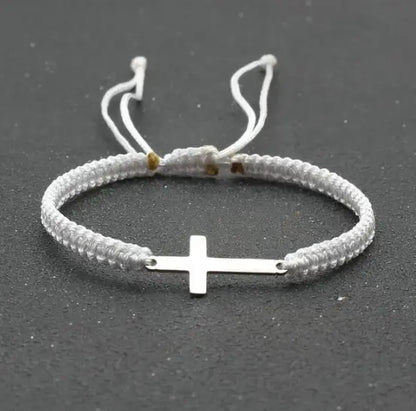 Rope Cross Bracelet - Eloy Royal