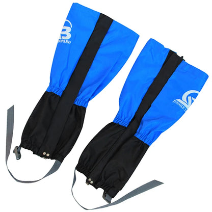 Outdoor Travel Leg Warmers Hiking Leg Gaiter Waterproof Legging Shoes Hunt Climbing Camping Winter Tourist Snow Foot Cover Sky Blue One Size