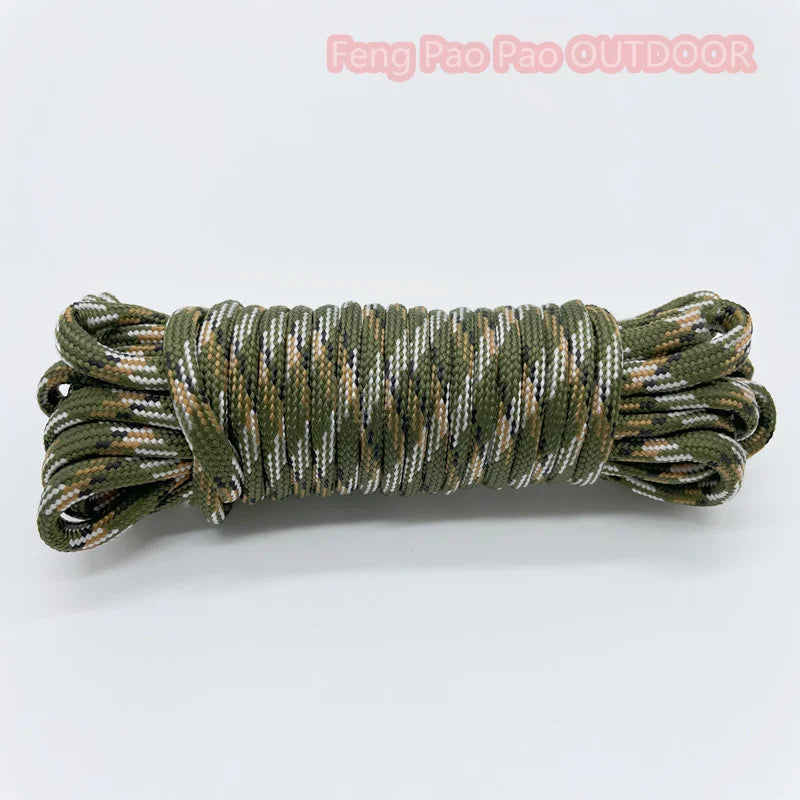 550 4mm 7 Bracket Core Parachute Rope for Survival Parachute Rope Lanyard Camping Rock Climbing Camping Rope Hiking Clothesline - Eloy Royal