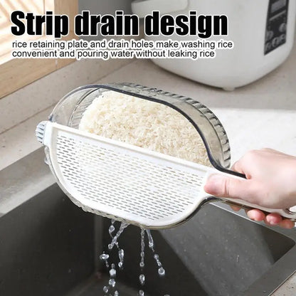 Multi-functional Drain Basket Sink drainer fruit washing container  With Removable Filter Strainer storage holder kitchenware - Eloy Royal