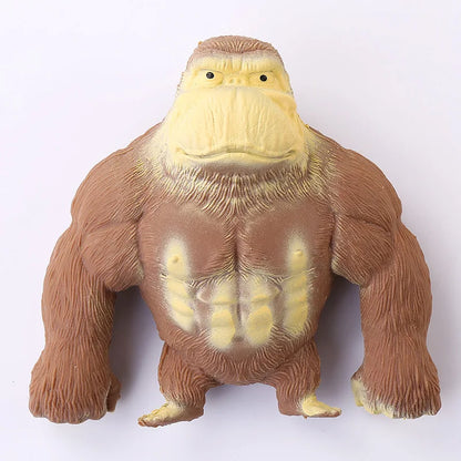 One Piece Discount Big Giant Antistress Orangutan Decompression Tricky Toy  Monkey Funny Gorilla Chimpanzee Squeeze Toys