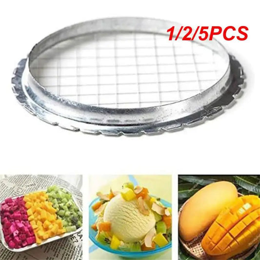 1/2/5PCS WSOMIGOKitchen Accessories Cutter Cut Egg Equipment Grid Vegetable Salad Egg Cuter Kitchen Gadget Kitchenware - C - Eloy Royal