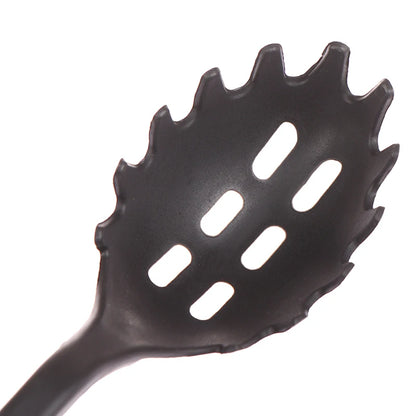 6Pcs Nylon Multifunction Black Shovel Spoon Soup Ladle Spatula Set Non-Stick Kitchenware Cooking Tools - Eloy Royal