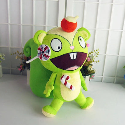 Happy Tree Friends Plush Dolls Nutty Flippy Handy Petunia Flaky Lifty Shifty Sniffles Giggles HTF Figure Toys 40cm Pillow - Eloy Royal