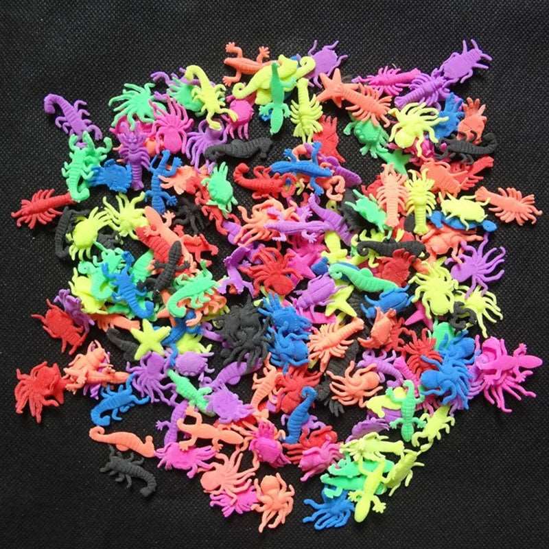 100/20/10Pcs Growing In Water Bulk Swell Sea Creature Creative Magic Toys Soak Water To Swell Dinosaur Toys Absorb Water Bigger