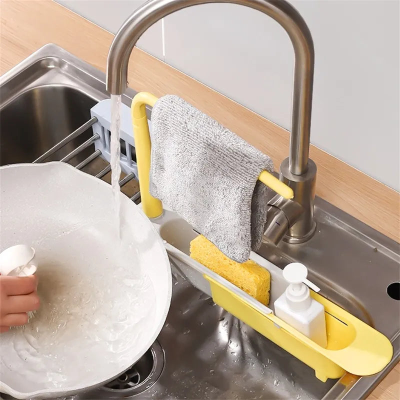 Useful Things for Kitchen Cabinet Storage Organizer Kitchenware Sponge Holder for Sink Accessories Organizers Shelves Novel Home - Eloy Royal