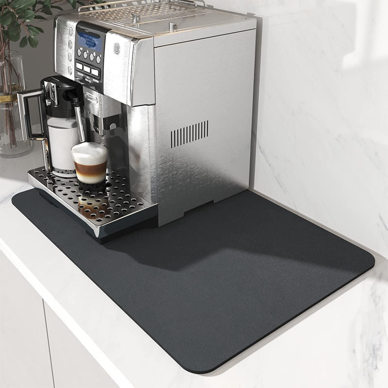 Large Kitchen Super Absorbent Mat Coffee Dish Draining Mat Drying Mat Quick Dry Bathroom Drain Pad Kitchen Faucet Placemat