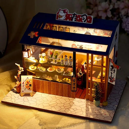 CUTEBEE Doll House Miniature DIY Dollhouse With Furnitures Wooden House Casa Diorama Toys For Children Birthday Gift Z007 - Eloy Royal