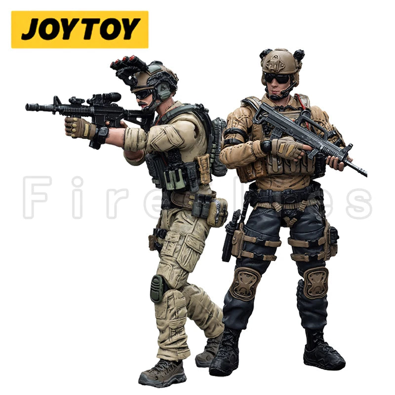 1/18 JOYTOY Action Figure Hardcore Ranger & PLA Strategic Support Group Anime Model Toy Free Shipping - Eloy Royal