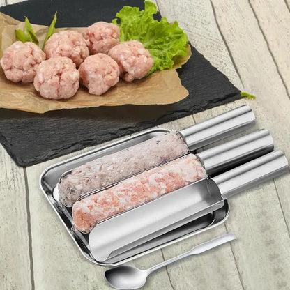 Meatball Maker Spoon Sturdy Steel Washable Spoon Scoop Dishwasher Safe Kitchenware For Chocolate Balls Meatballs Beef Balls - Eloy Royal