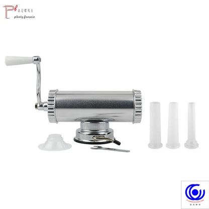 Casings Kitchenware Manual Stuffers Horizontal Ciq Pf2019032 Metal Meat Poultry Tools Burger Press Limited - Eloy Royal