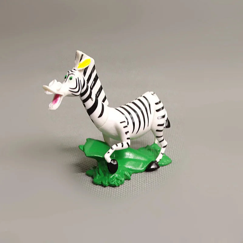 Movie Disney Madagascar Animal Lion Zebra Giraffe Collection Figures Kids Toys Gifts Model Dolls - Eloy Royal