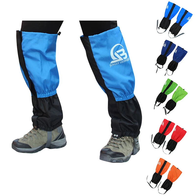 Outdoor Travel Leg Warmers Hiking Leg Gaiter Waterproof Legging Shoes Hunt Climbing Camping Winter Tourist Snow Foot Cover