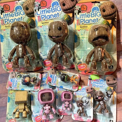 Cute LittleBigPlanet Sackboy Anime Game Figurine Little Big Planet Robot Keychain Kawaii Action Figure Models Toys - Eloy Royal