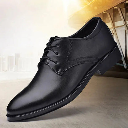 Shoes for Men Shoes Leather Shoes Business Dress Shoes All-Match Casual Shock-Absorbing Wear-Resistant Footwear Chaussure Homme - Eloy Royal