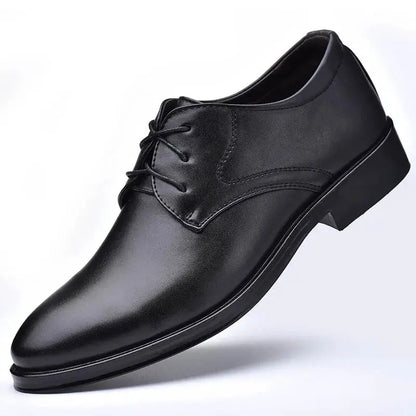 Shoes for Men Shoes Leather Shoes Business Dress Shoes All-Match Casual Shock-Absorbing Wear-Resistant Footwear Chaussure Homme - Eloy Royal