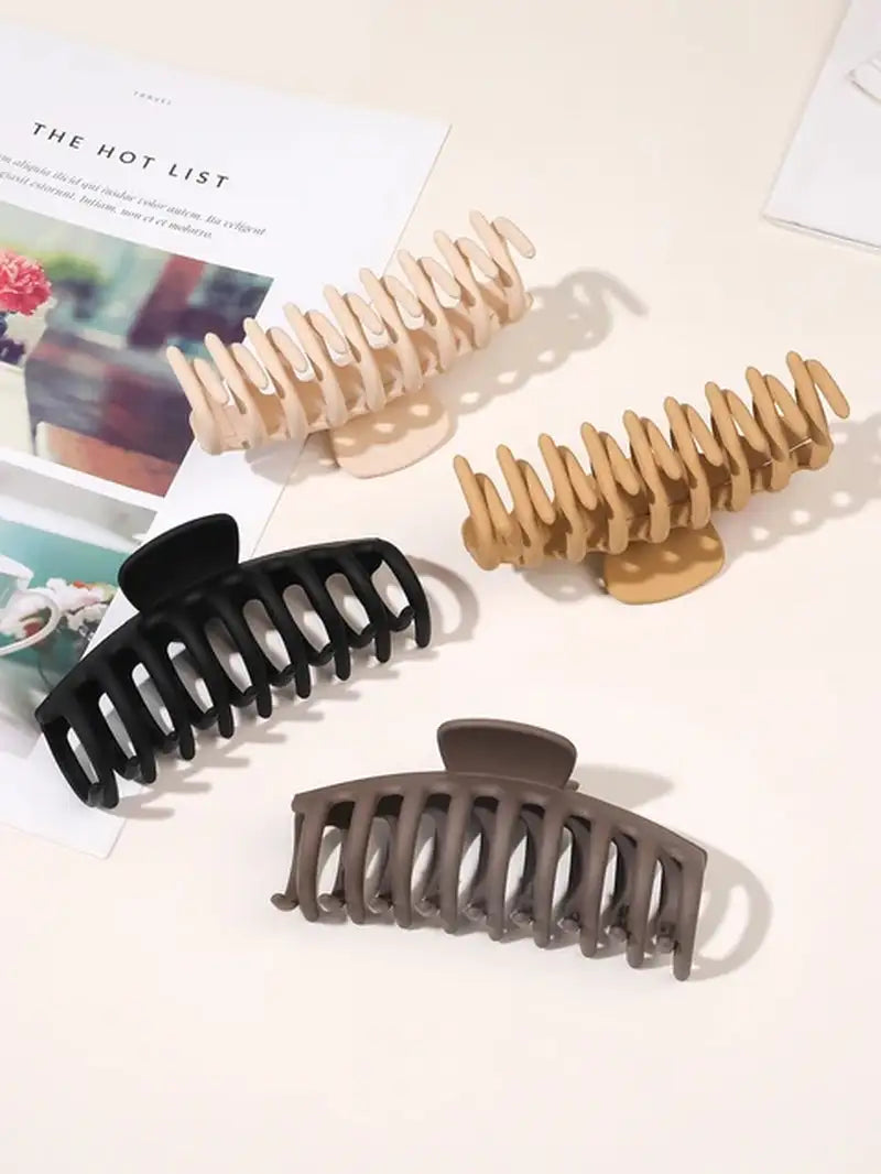 Big Matte Hair Clips - Eloy Royal