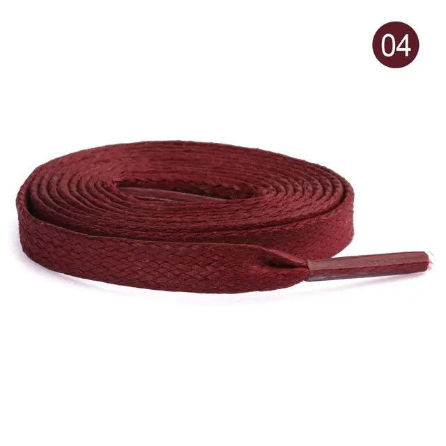 Flat Waxed Cotton Shoelaces Collection - Eloy Royal