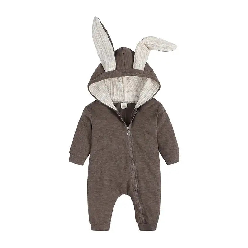 Rabbit Ear Hooded Baby Rompers - Eloy Royal