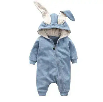 Rabbit Ear Hooded Baby Rompers - Eloy Royal