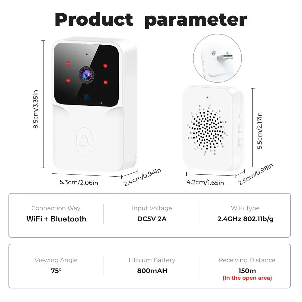 Wi-Fi Video Doorbell - Eloy Royal