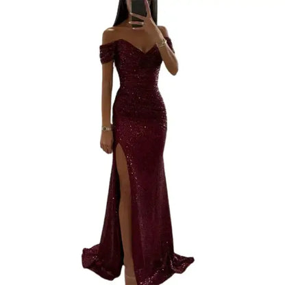 Sequined Elegant Dress - Eloy Royal