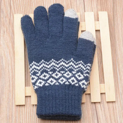 Touch screen Knit Gloves - Eloy Royal