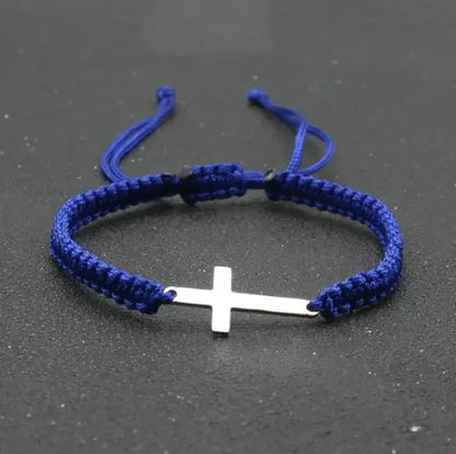 Rope Cross Bracelet - Eloy Royal