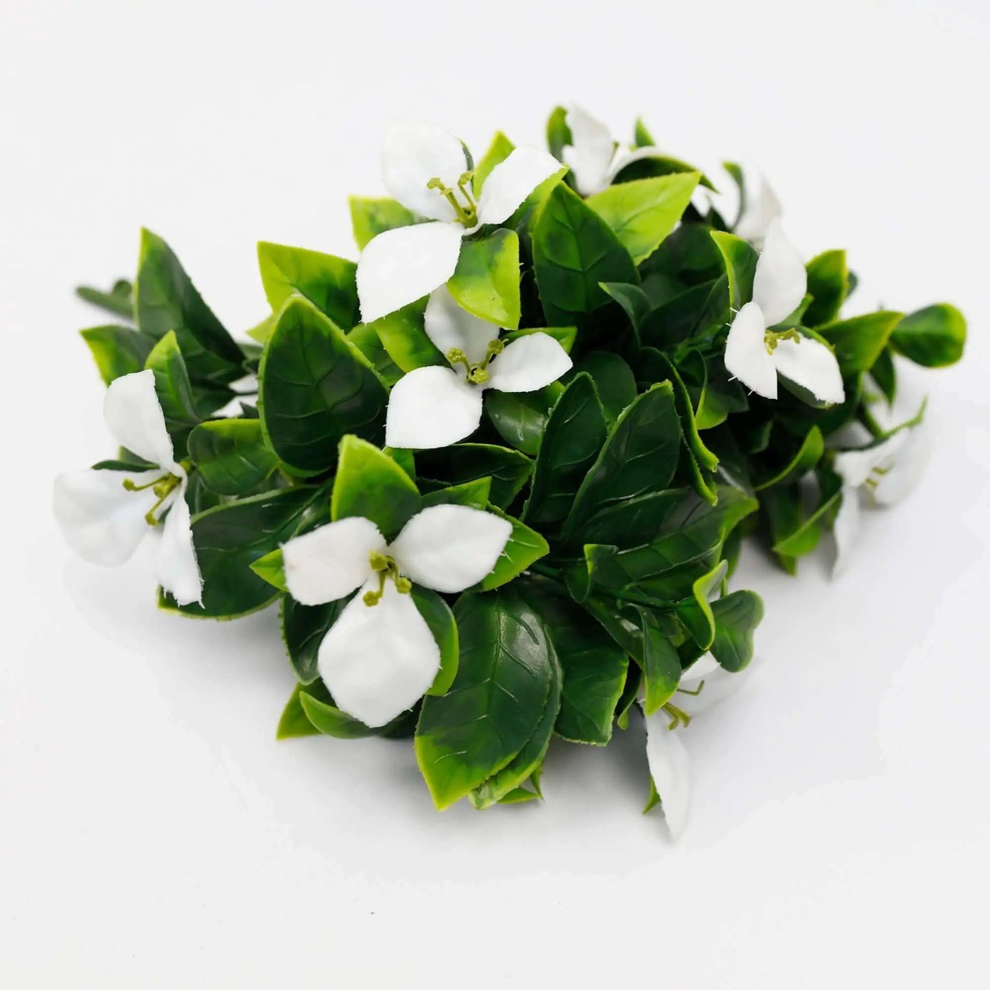 Artificial White Bougainvillea Flower Stem 12" (Living Wall Insert)