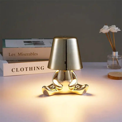 Golden Man LED Touch Lamp - Eloy Royal