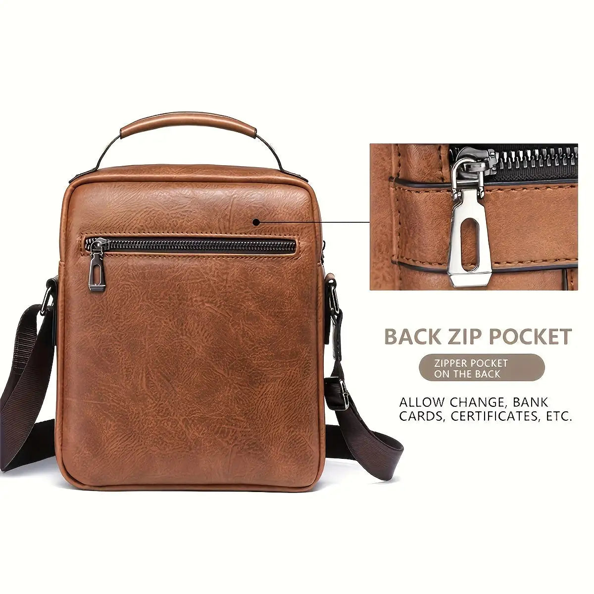 Men's  Messenger Bag - Eloy Royal