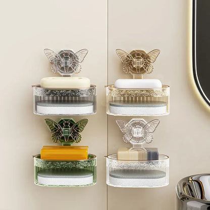 Double-Layer Suction Soap Holder - Eloy Royal