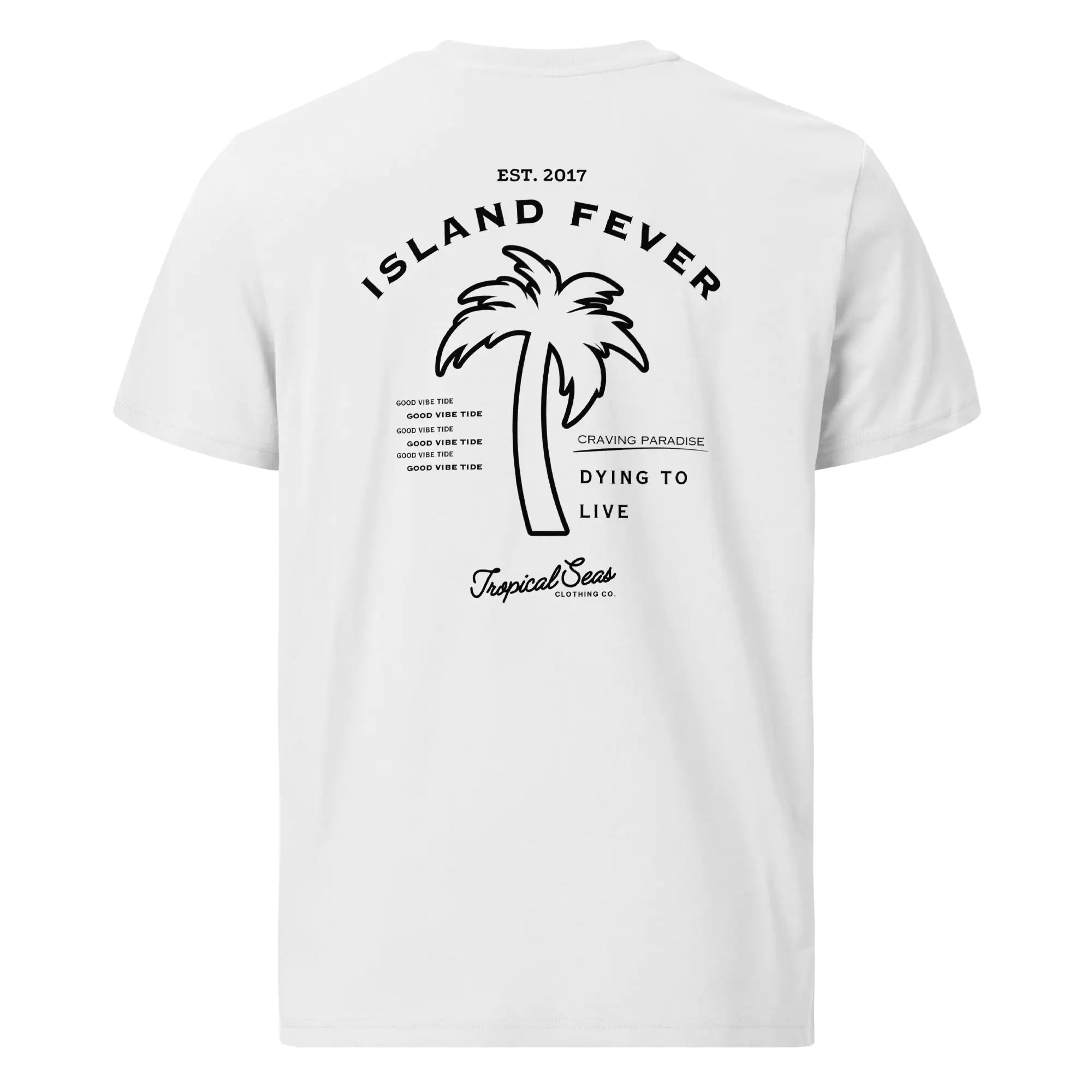 Island Fever Organic Cotton t-shirt White S