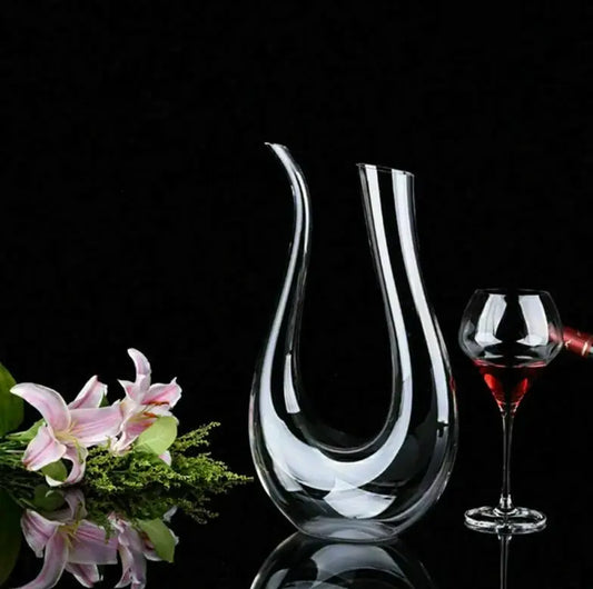 U-Shaped Crystal Decanter - Eloy Royal