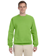 Jerzees Mens NuBlend Crewneck Sweatshirt 4XL Kiwi Khaki 4X-Large
