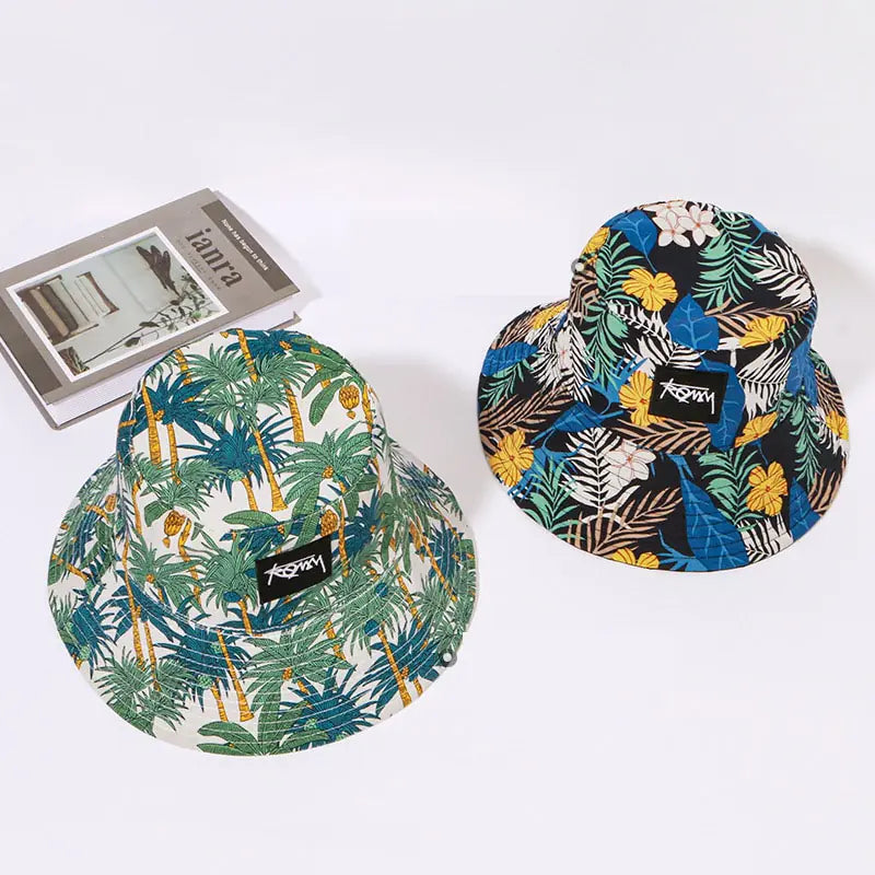 Men's Reversible Hawaiian Bucket Hat - Eloy Royal