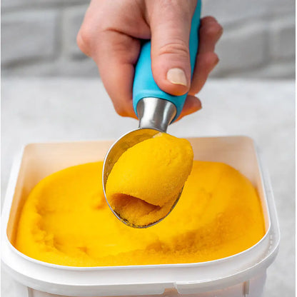 Stainless Steel Ice Cream Scoop - Professional Ice Scooper - Eloy Royal