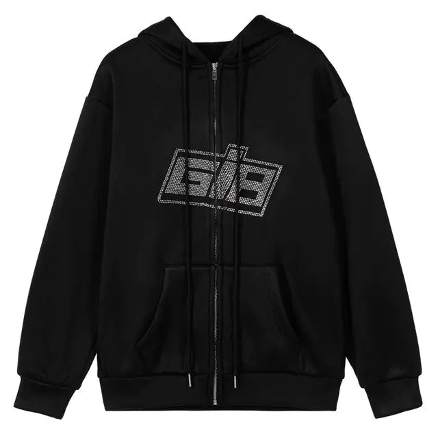 Hoodies E-girl Goth Punk Jacket - Eloy Royal