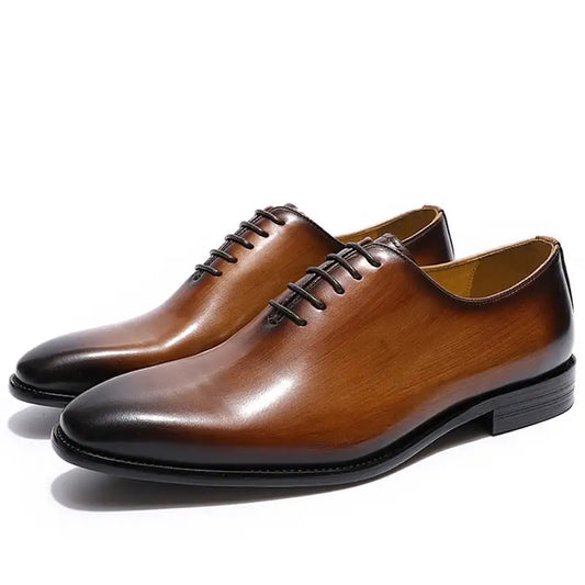 Men's Leather Oxford Shoes - Eloy Royal